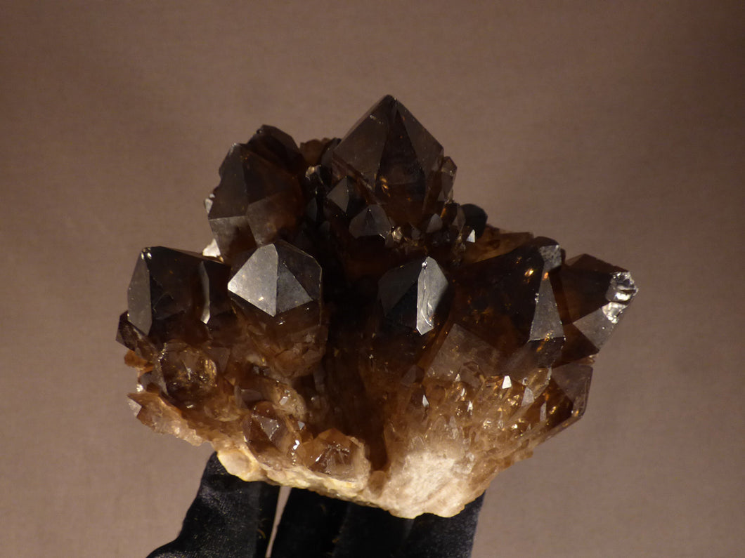 Large Natural Congo Smoky Citrine Crystal Cluster - 117mm, 1022g