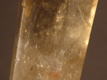 Polished Zambian Rainbow Citrine Standing Crystal Point - 63mm, 23g