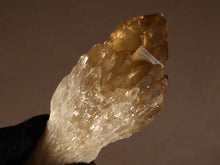 Natural Golden Congo Citrine Cluster Crystal Point - 84mm, 88g