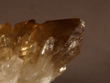 Natural Golden Congo Citrine Cluster Crystal Point - 84mm, 88g