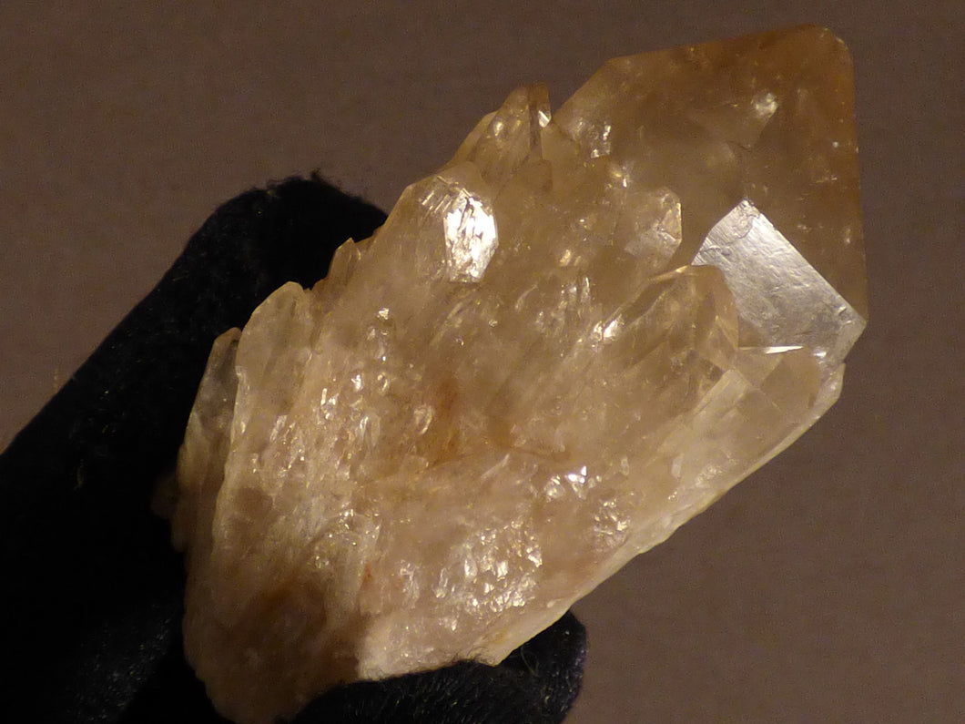 Natural Congo Citrine Cluster Crystal Point - 62mm, 84g