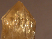 Natural Golden Rainbow Congo Citrine Cluster Crystal Point - 72mm, 63g