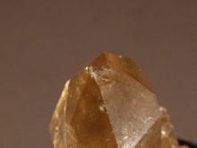 Natural Rainbow Congo Citrine Cluster Crystal Point - 63mm, 62g