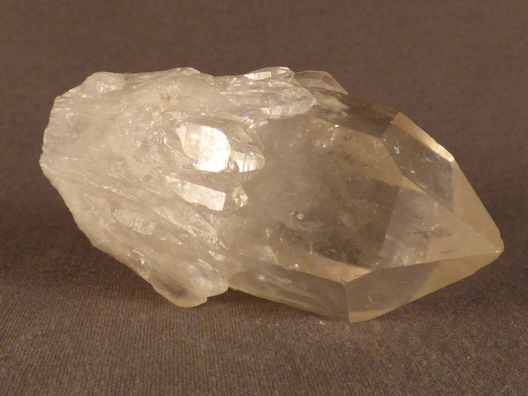 Natural Congo Citrine Cluster Crystal Point - 61mm, 58g