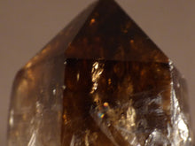 Natural Smoky Congo Citrine Cluster Crystal Point - 48mm, 52g