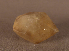 Polished Zambian Natural Rainbow Citrine Standing Crystal Point - 31mm, 25g