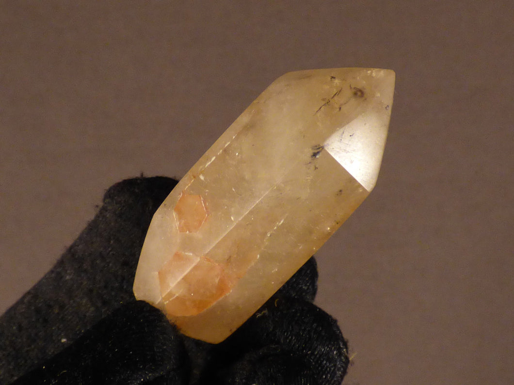Polished Zambian Natural Citrine Standing Crystal Point - 42mm, 23g