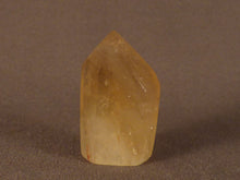 Polished Zambian Natural Citrine Standing Crystal Point - 35mm, 18g
