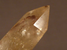Polished Zambian Natural Rainbow Citrine Standing Crystal Point - 50mm, 17g