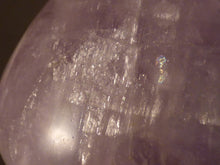 Zambian Amethyst Polished Crystal Palm Stone Freeform - 63mm, 182g
