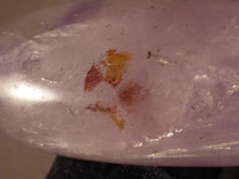 Zambian Amethyst Polished Crystal Palm Stone Freeform - 78mm, 162g