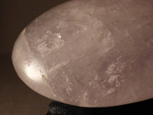 Zambian Rose Quartz Polished Crystal Palm Stone Freeform- 73mm, 150g