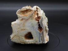 Madagascan Semi Polished Crystalline Agate Geode - 74mm, 319g