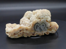 Madagascan Semi Polished Crystalline Agate Geode - 105mm, 213g