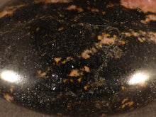Madagascan Rhodonite Freeform Palm Stone  - 52mm, 120g