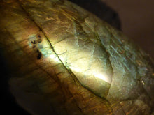 Labradorite Freeform Palm Stone - 68mm, 162g
